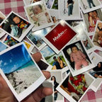 Kit 45 Mini Fotos Reveladas Alta Qualidade — Perfeitas Para Capinha De Celular