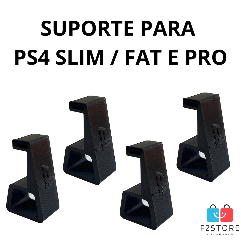 Kit Suporte De Mesa Para Playstation 4 — Elevação E Refrigeração