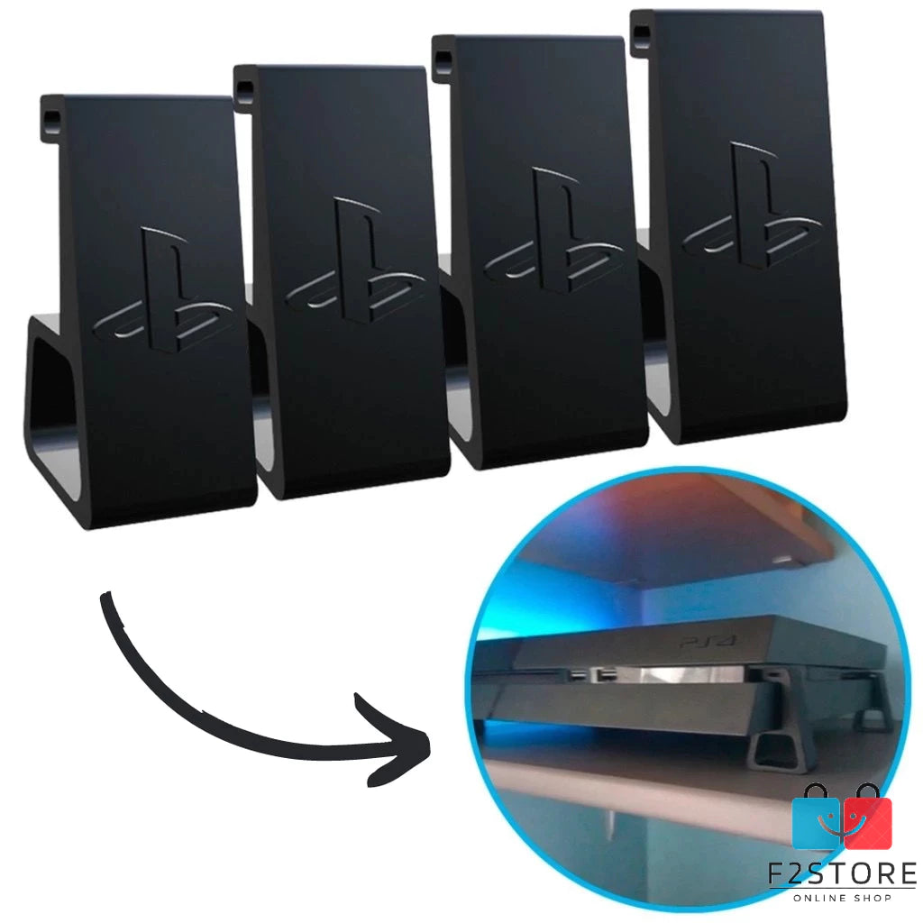 Kit Suporte De Mesa Para Playstation 4 — Elevação E Refrigeração