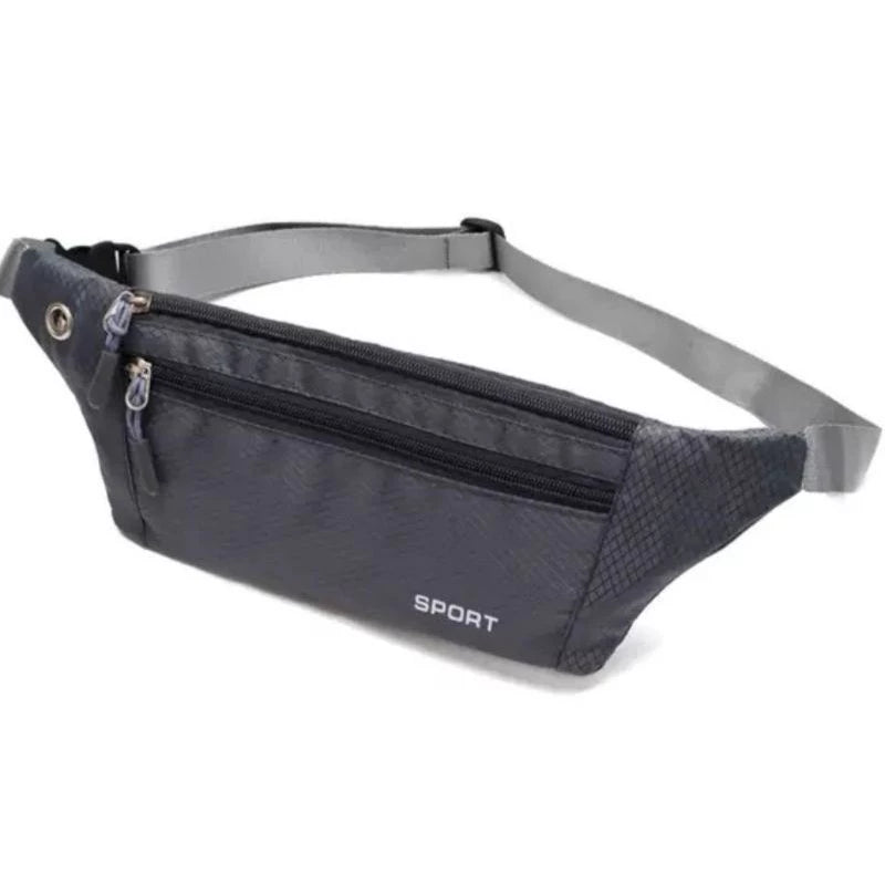 Mini Bolsa De Cintura Fitness Slim - Proteção Contra Suor E Chuva