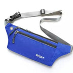 Mini Bolsa De Cintura Fitness Slim - Proteção Contra Suor E Chuva