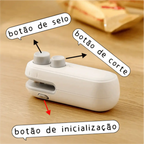 Lacre Pro Seladora USB Recarregável Conserva Alimentos