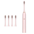 Escova de Dente Elétrica Recarregável USB: À Prova D'água IPX7