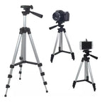Tripé Universal 1,02m Para Celular E Câmera — Com Nível E Bolsa