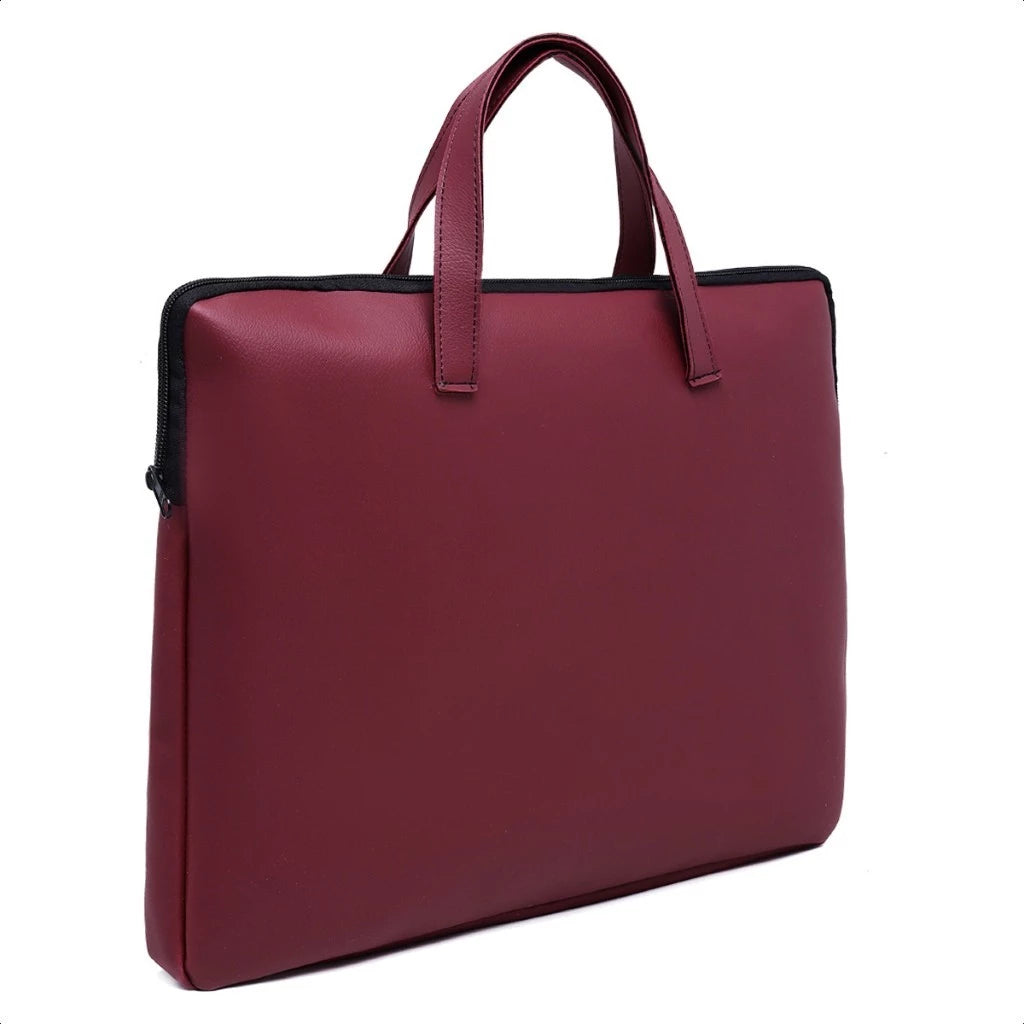 Case Pasta Para Notebook Em Couro Ecológico Impermeável Luxo