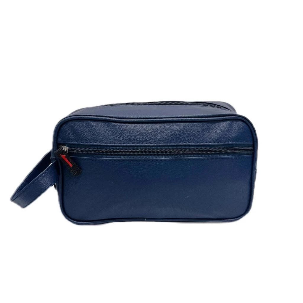 Nécessaire Espaçosa Em Couro Premium: Ideal Para Cosméticos E Viagens