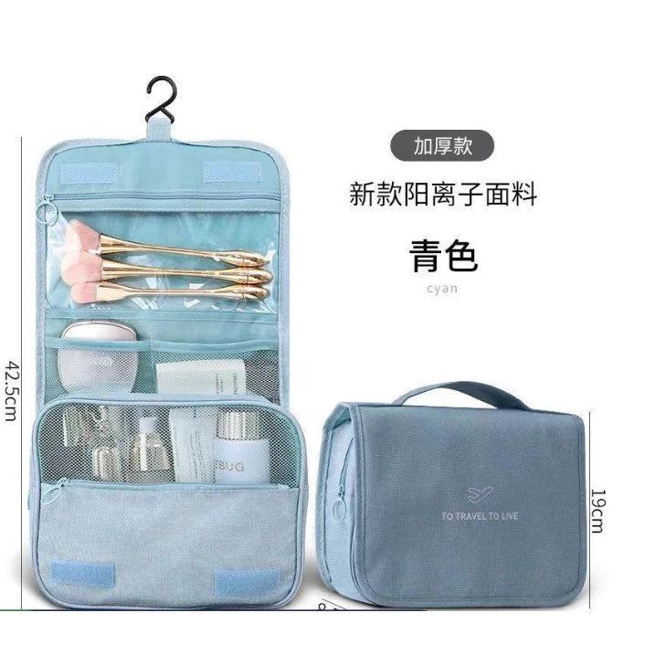 Bolsa Organizadora Com Divisórias E Gancho — Ideal Para Viagem E Academia