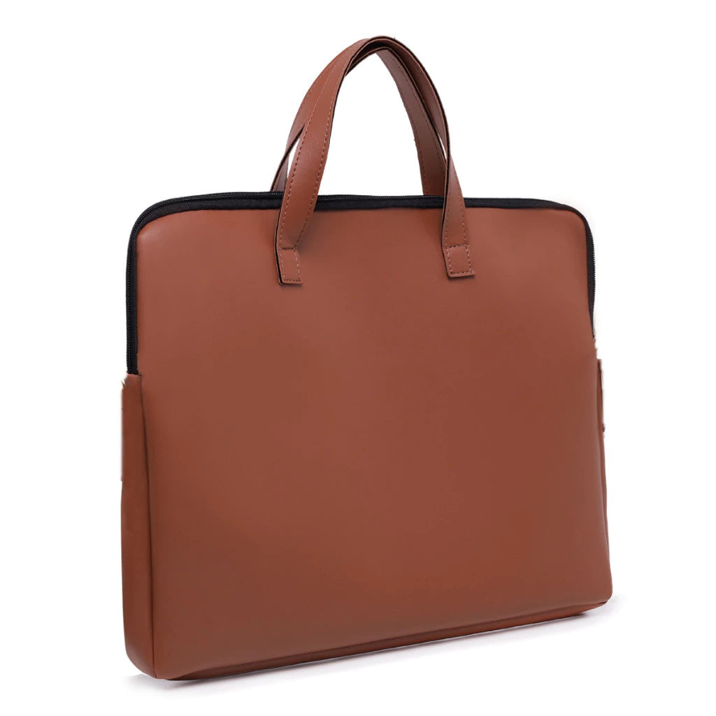 Case Pasta Para Notebook Em Couro Ecológico Impermeável Luxo