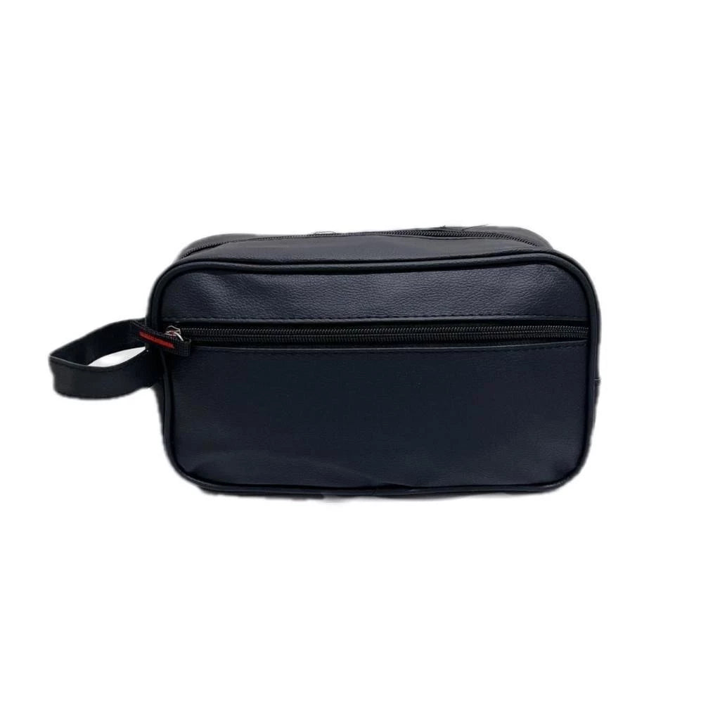 Nécessaire Espaçosa Em Couro Premium: Ideal Para Cosméticos E Viagens