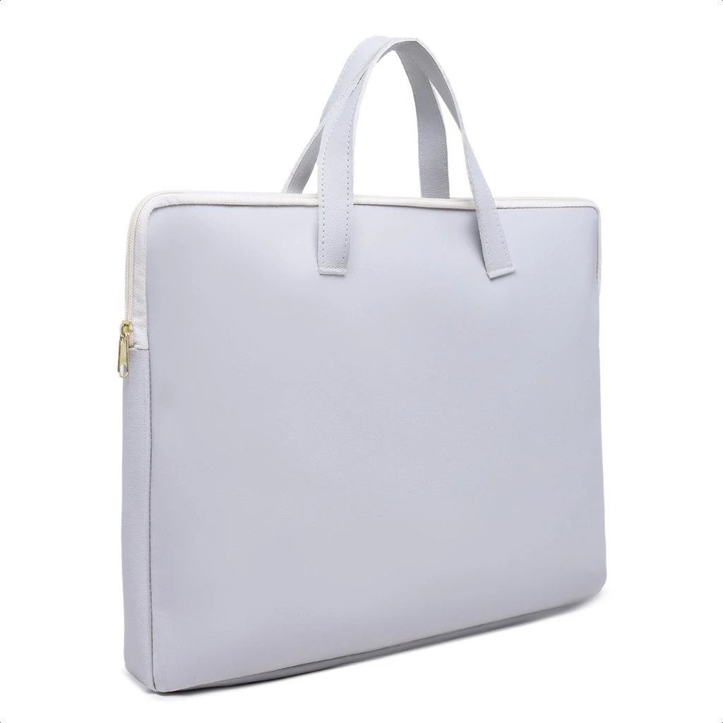 Case Pasta Para Notebook Em Couro Ecológico Impermeável Luxo