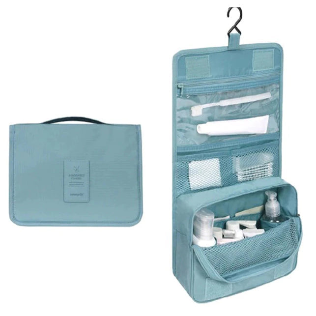 Bolsa Organizadora Com Divisórias E Gancho — Ideal Para Viagem E Academia