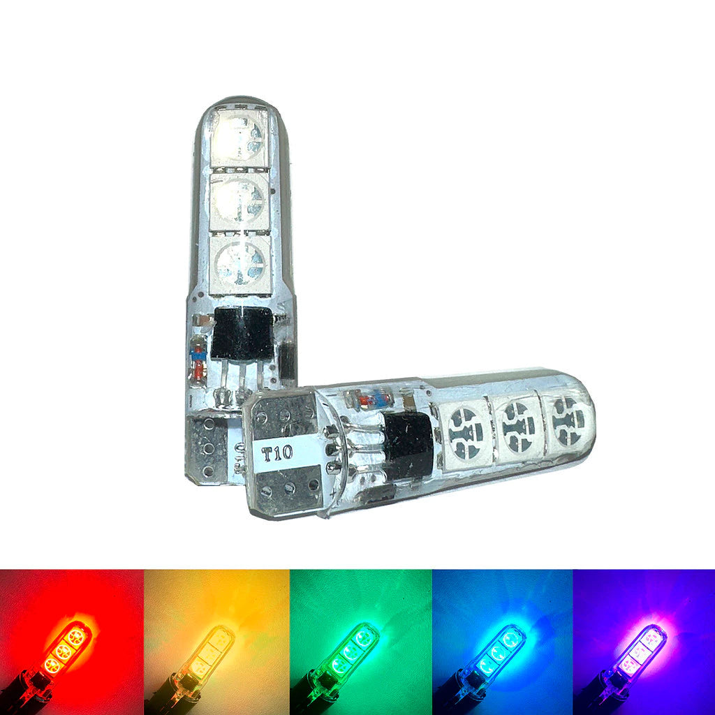Kit LED Automotivo T10 RGB: Mude a Cor do Farol pelo Controle