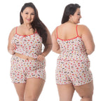 Kit Pijama Feminino Plus Size