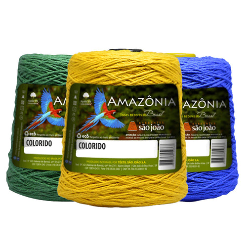 Barbante Amazônia Fio N°6 400 Metros / 400 Gramas - São João