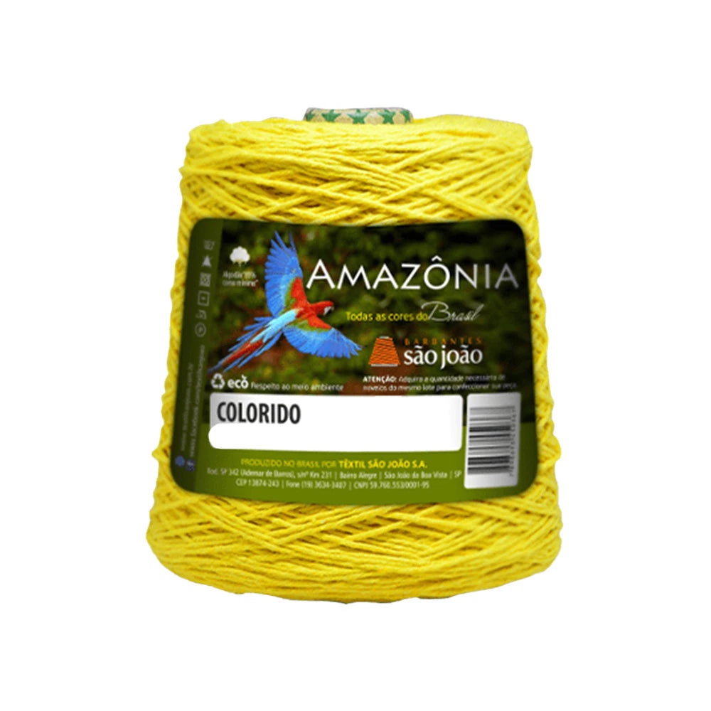 Barbante Amazônia Fio N°6 400 Metros / 400 Gramas - São João