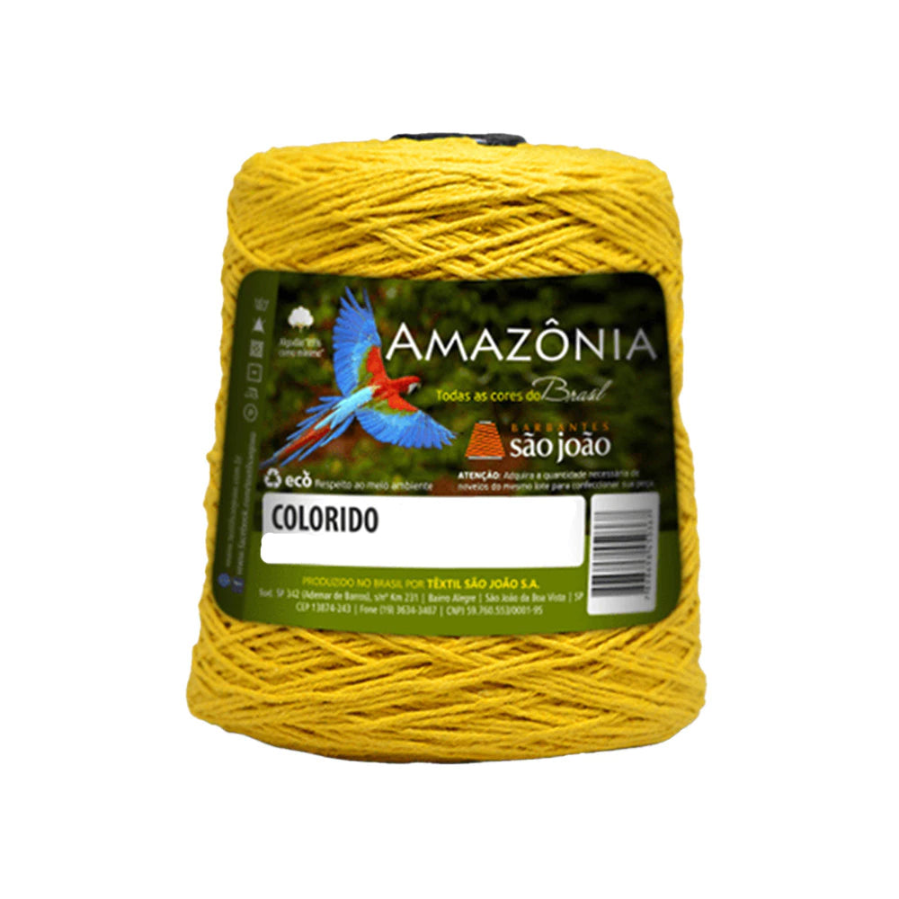 Barbante Amazônia Fio N°6 400 Metros / 400 Gramas - São João