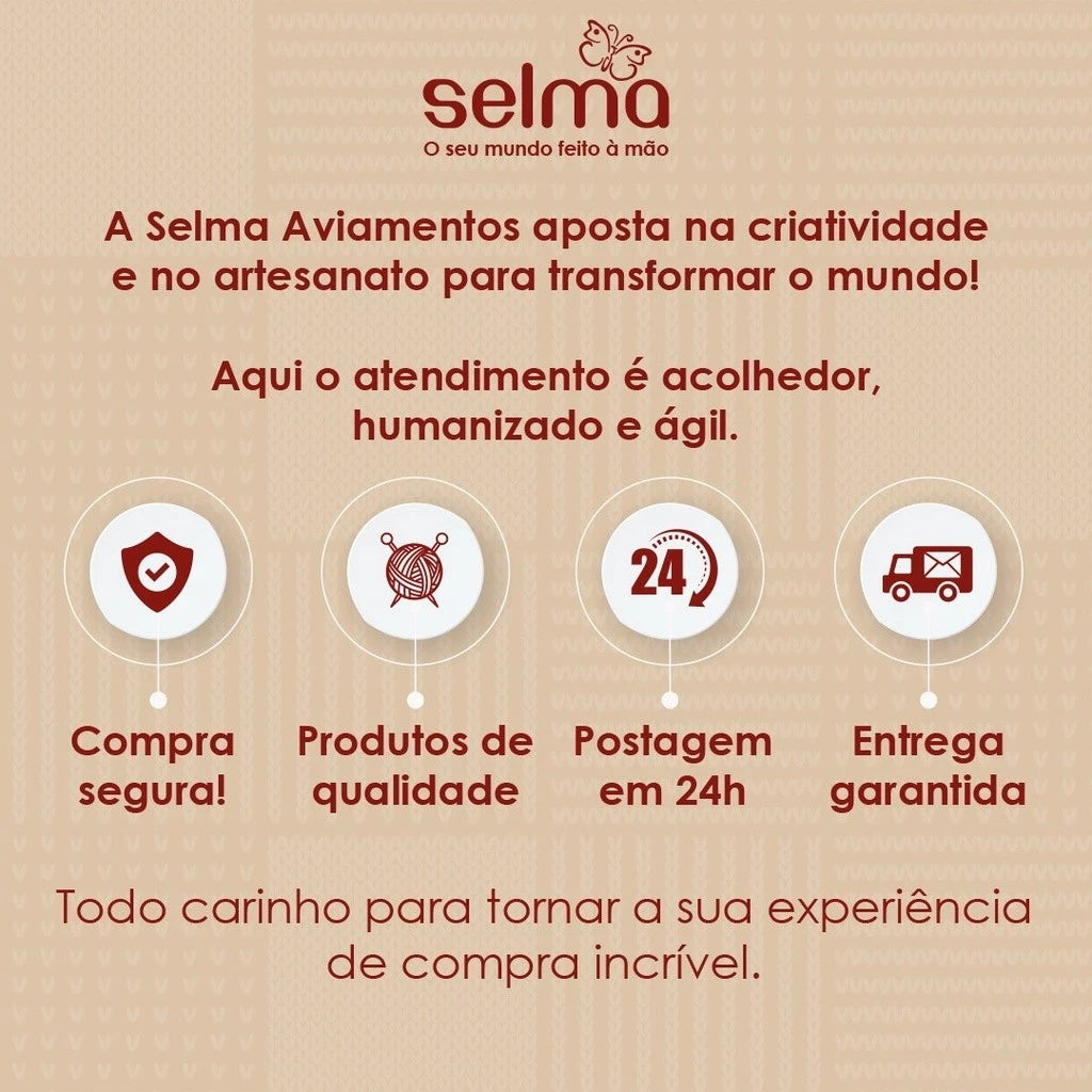 Barbante Amazônia Fio N°6 400 Metros / 400 Gramas - São João