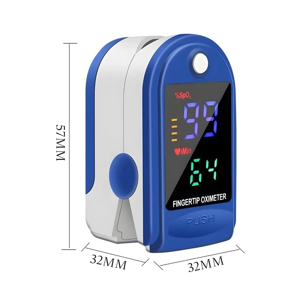 Monitor De Oxigênio No Sangue E Frequência Cardíaca De Dedo