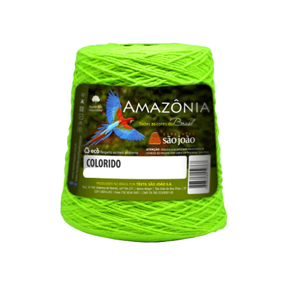 Barbante Amazônia Fio N°6 400 Metros / 400 Gramas - São João