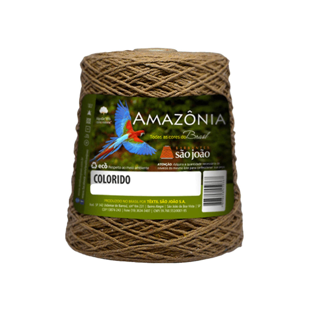 Barbante Amazônia Fio N°6 400 Metros / 400 Gramas - São João