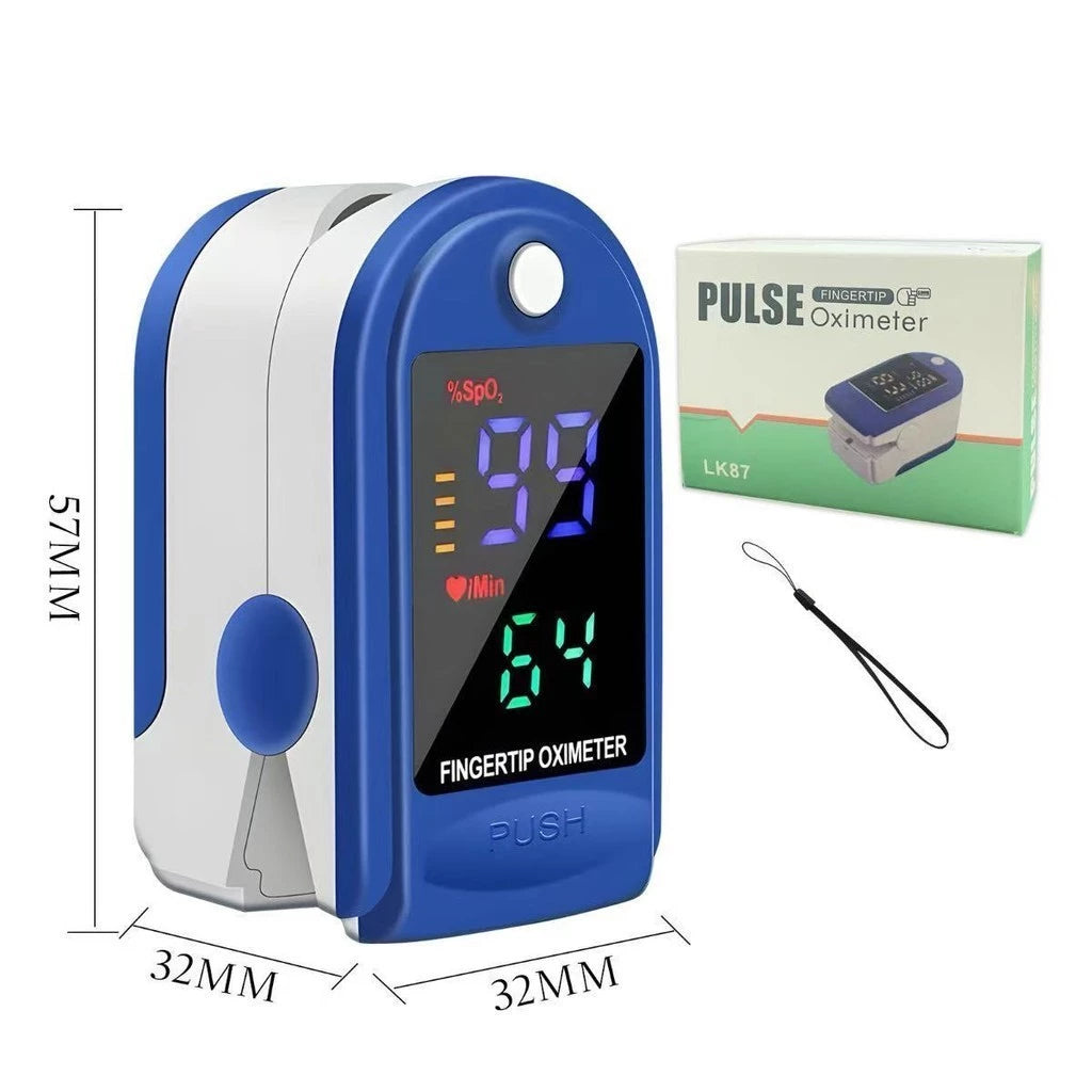 Monitor De Oxigênio No Sangue E Frequência Cardíaca De Dedo
