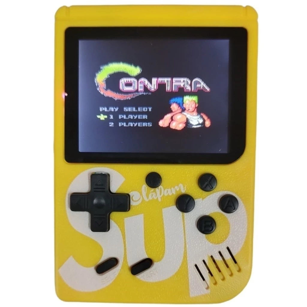 Console Portátil Retrô 400 Jogos — Tela Colorida — Bateria Recarregável