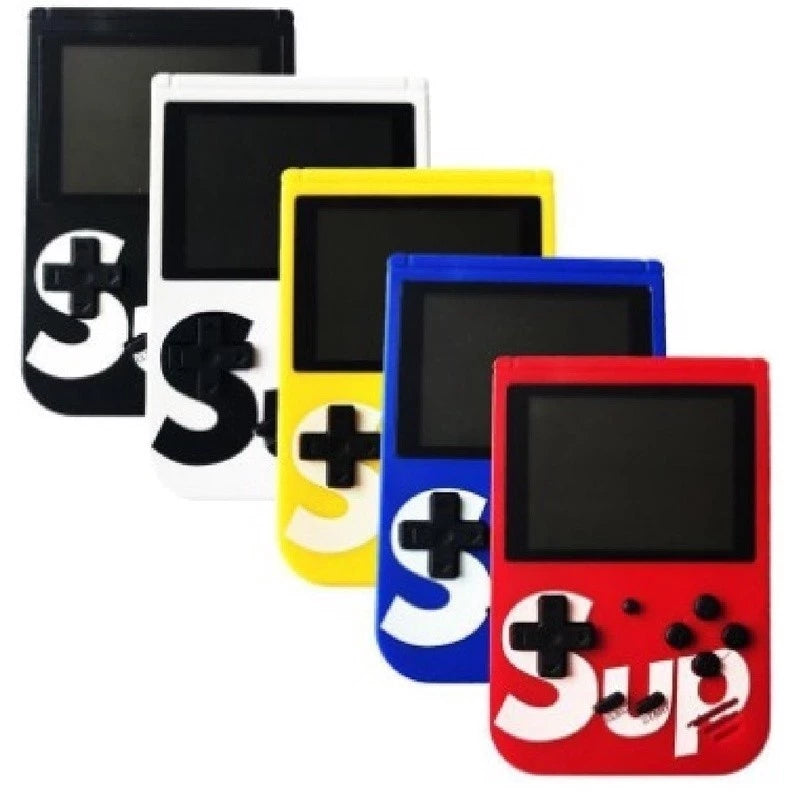 Console Portátil Retrô 400 Jogos — Tela Colorida — Bateria Recarregável